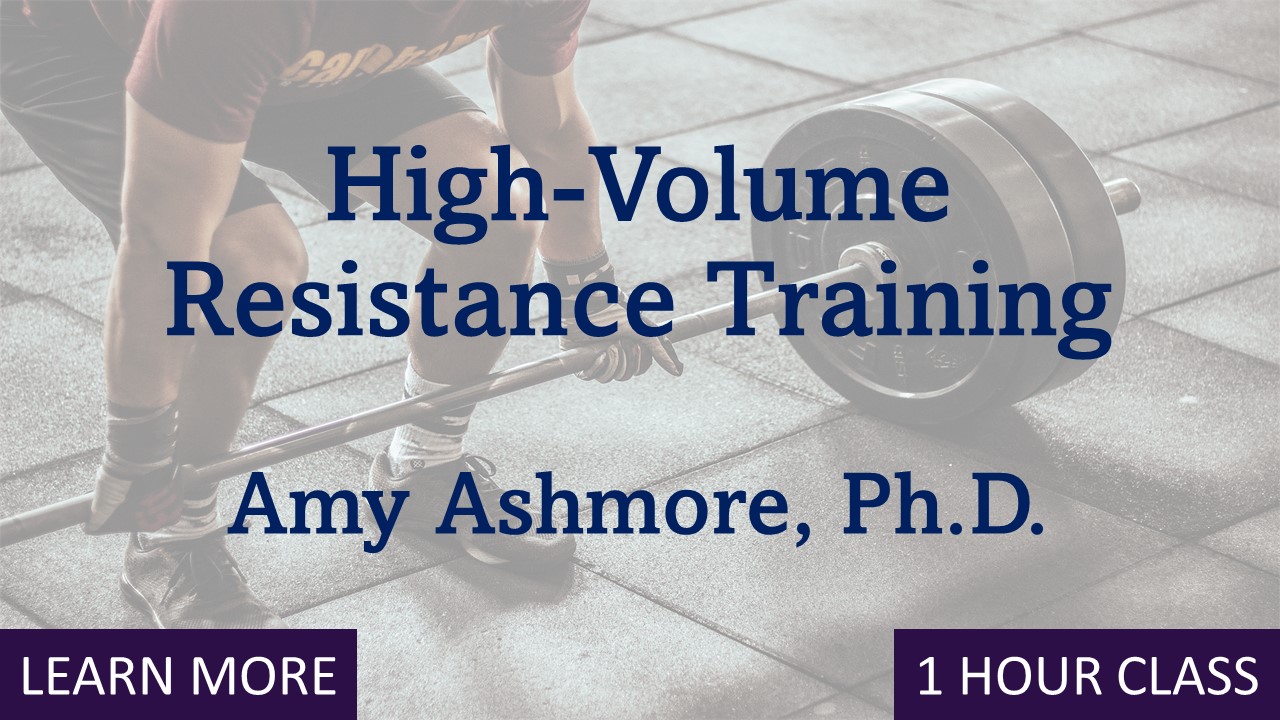 Palmer Online: High Volume Resistance Training